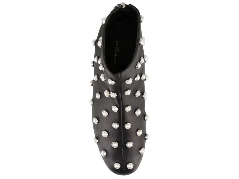 3.1 Phillip Lim Nadia Pearl Detail Ankle Boots