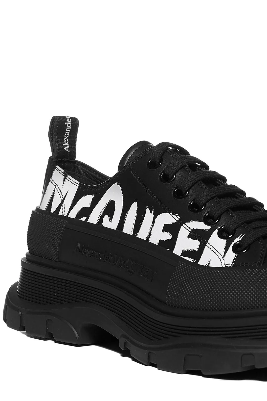 Alexander McQueen Tread Slick Graffiti Sneakers