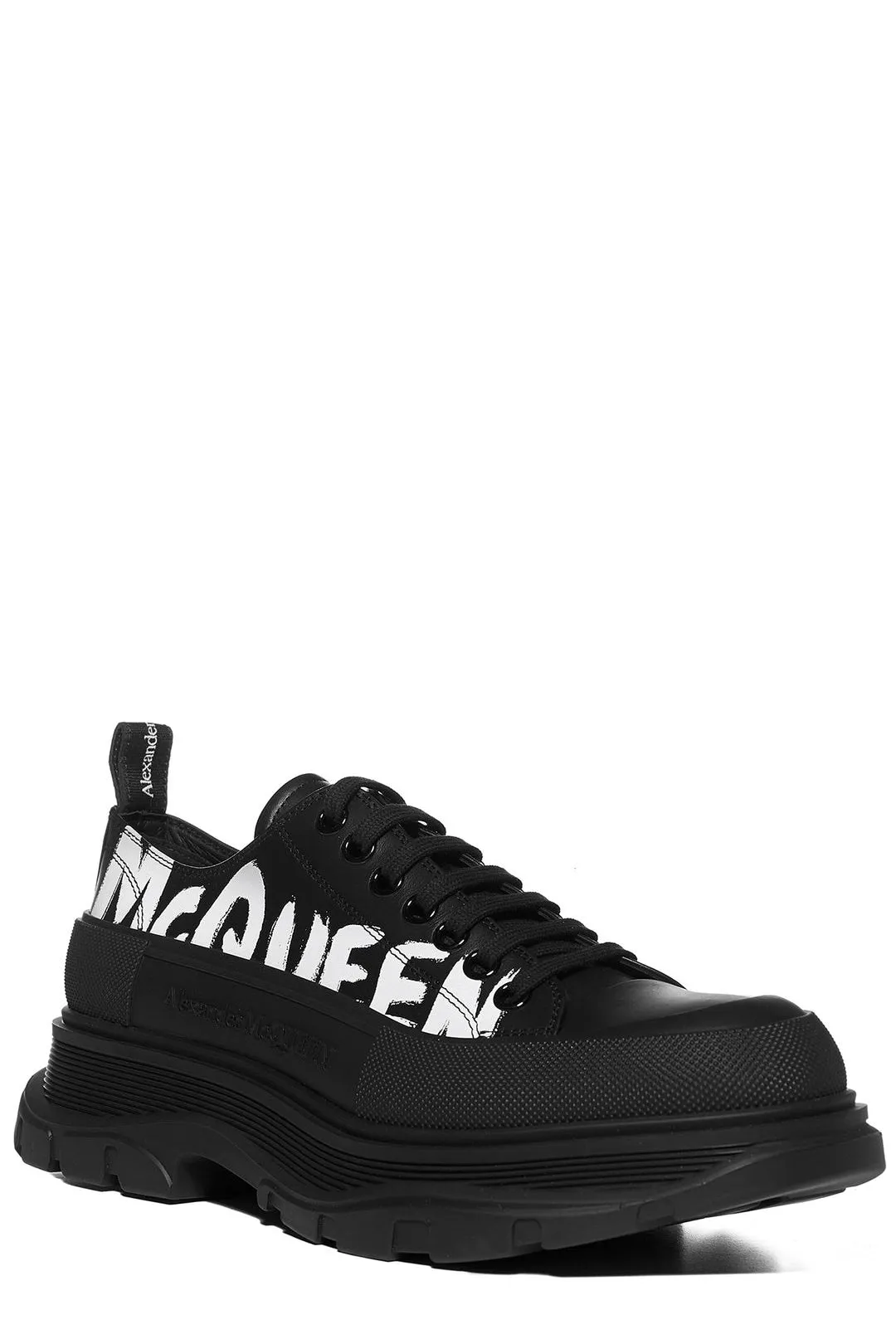 Alexander McQueen Tread Slick Graffiti Sneakers