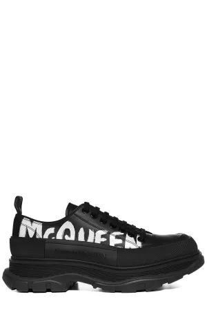 Alexander McQueen Tread Slick Graffiti Sneakers
