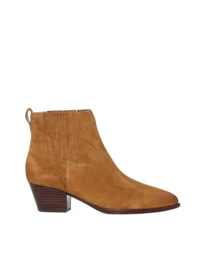 Ash Pointed-Toe Ankle Boots