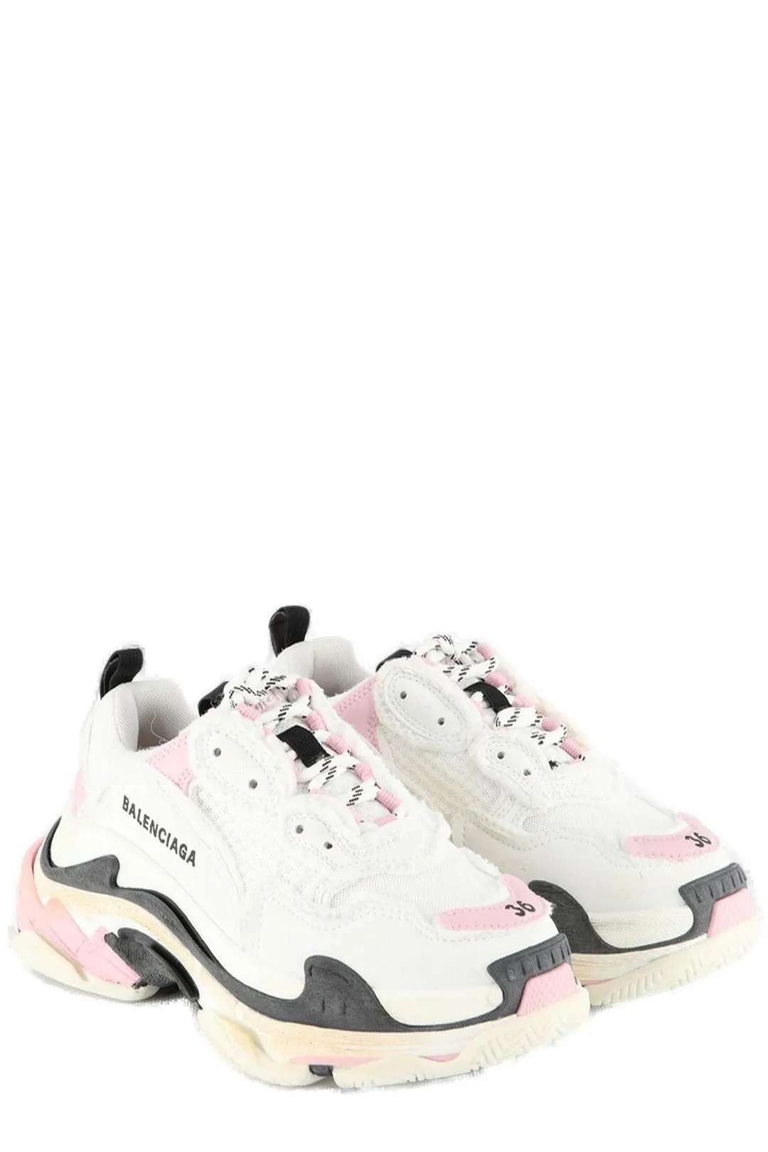 Balenciaga Triple S Lace-Up Sneakers