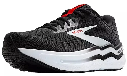 Brooks Ghost Max 2 (Black/White/Fiery Red) - Men's