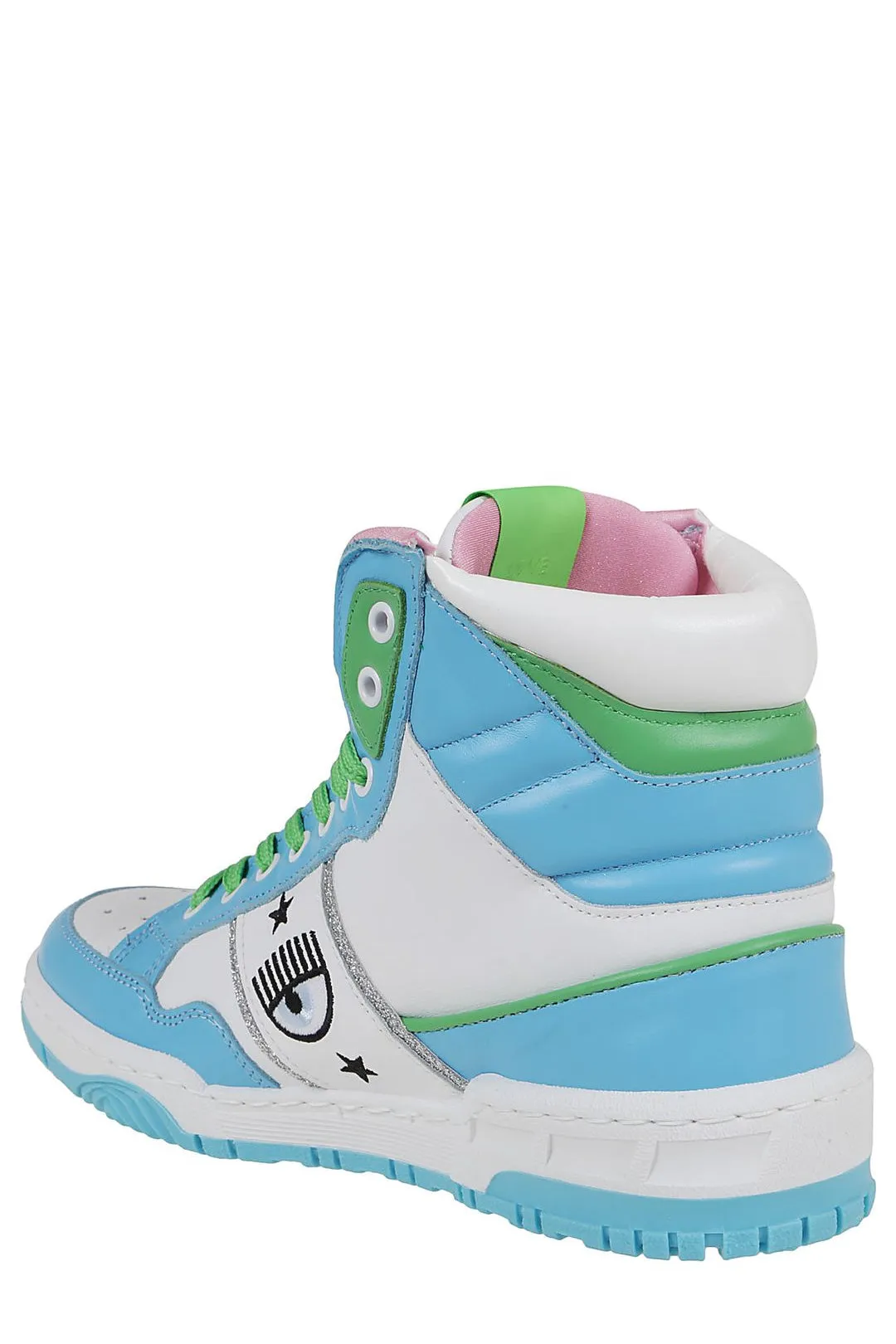Chiara Ferragni Embroidered Detail Panelled Sneakers