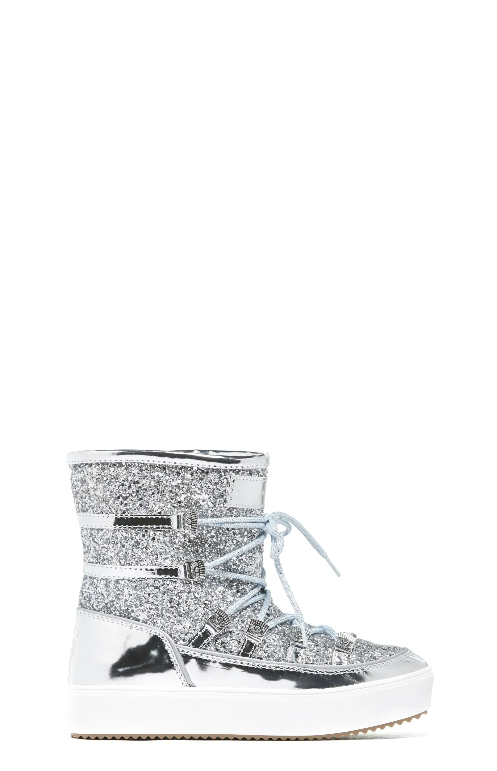 Chiara Ferragni Lace Up Snow Boots