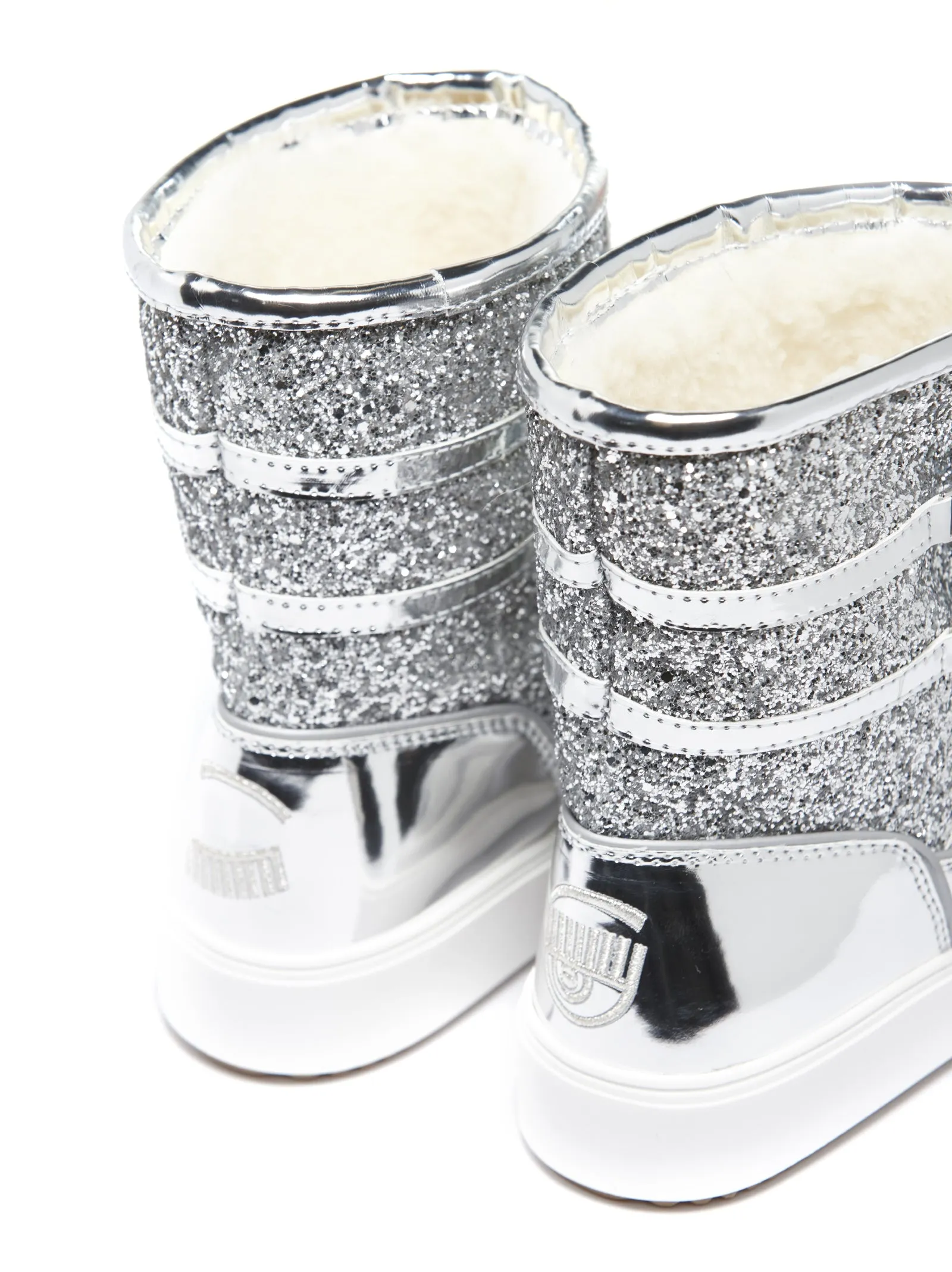 Chiara Ferragni Lace Up Snow Boots