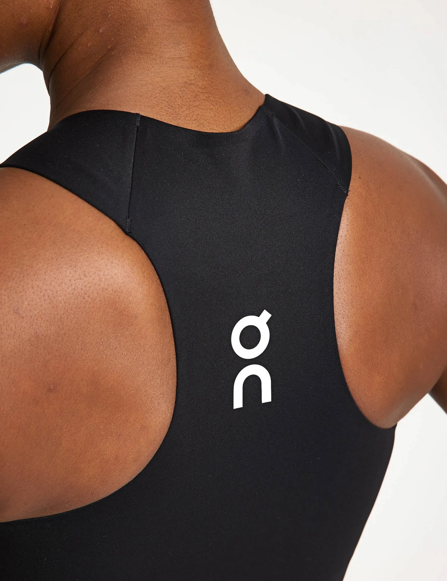 Court Crop Top - Black