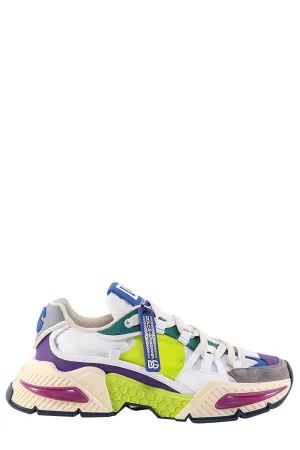 Dolce & Gabbana Panelled Lace-Up Sneakers