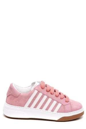 Dsquared 2 Logo Print Stripe Detailed Sneakers