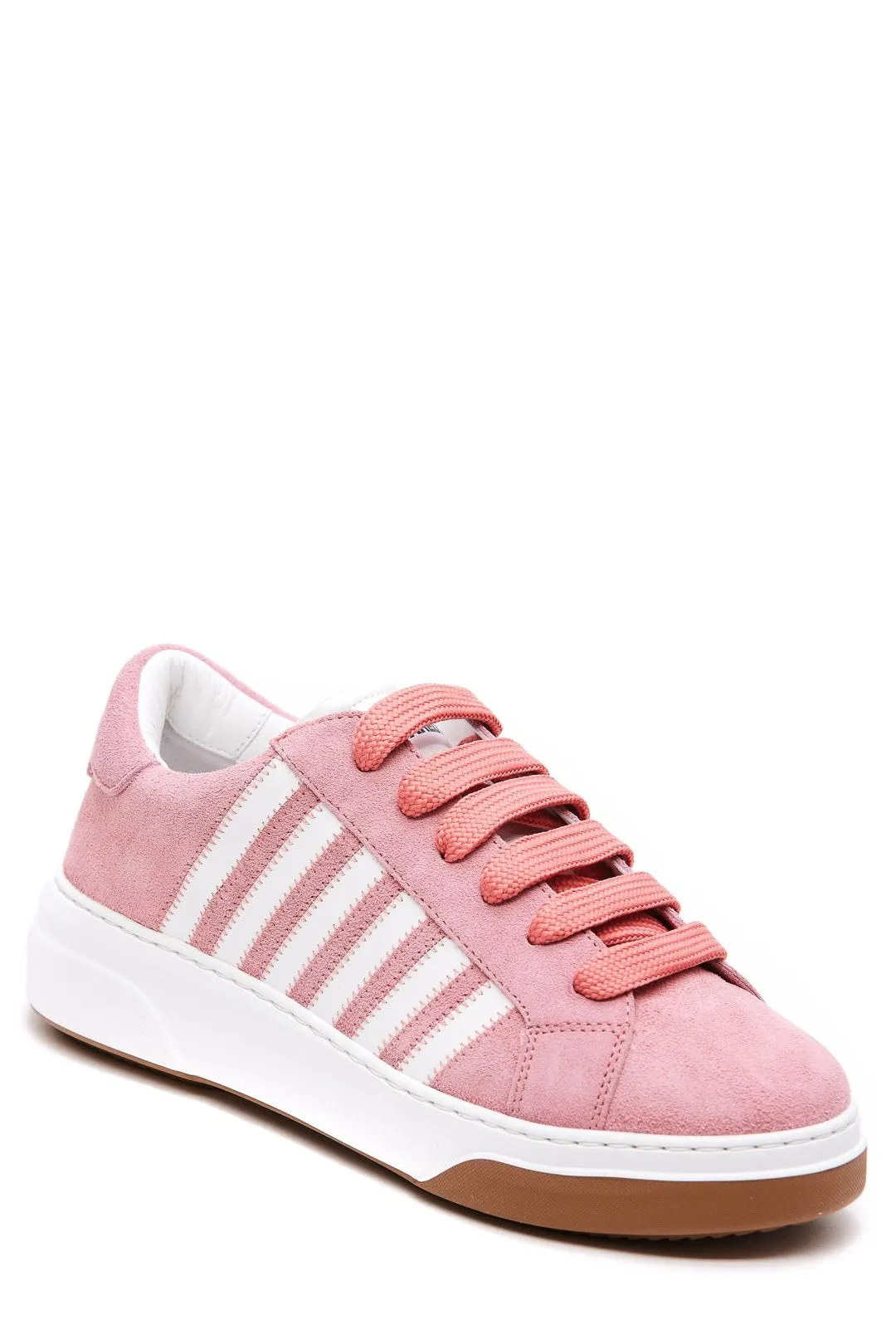 Dsquared 2 Logo Print Stripe Detailed Sneakers