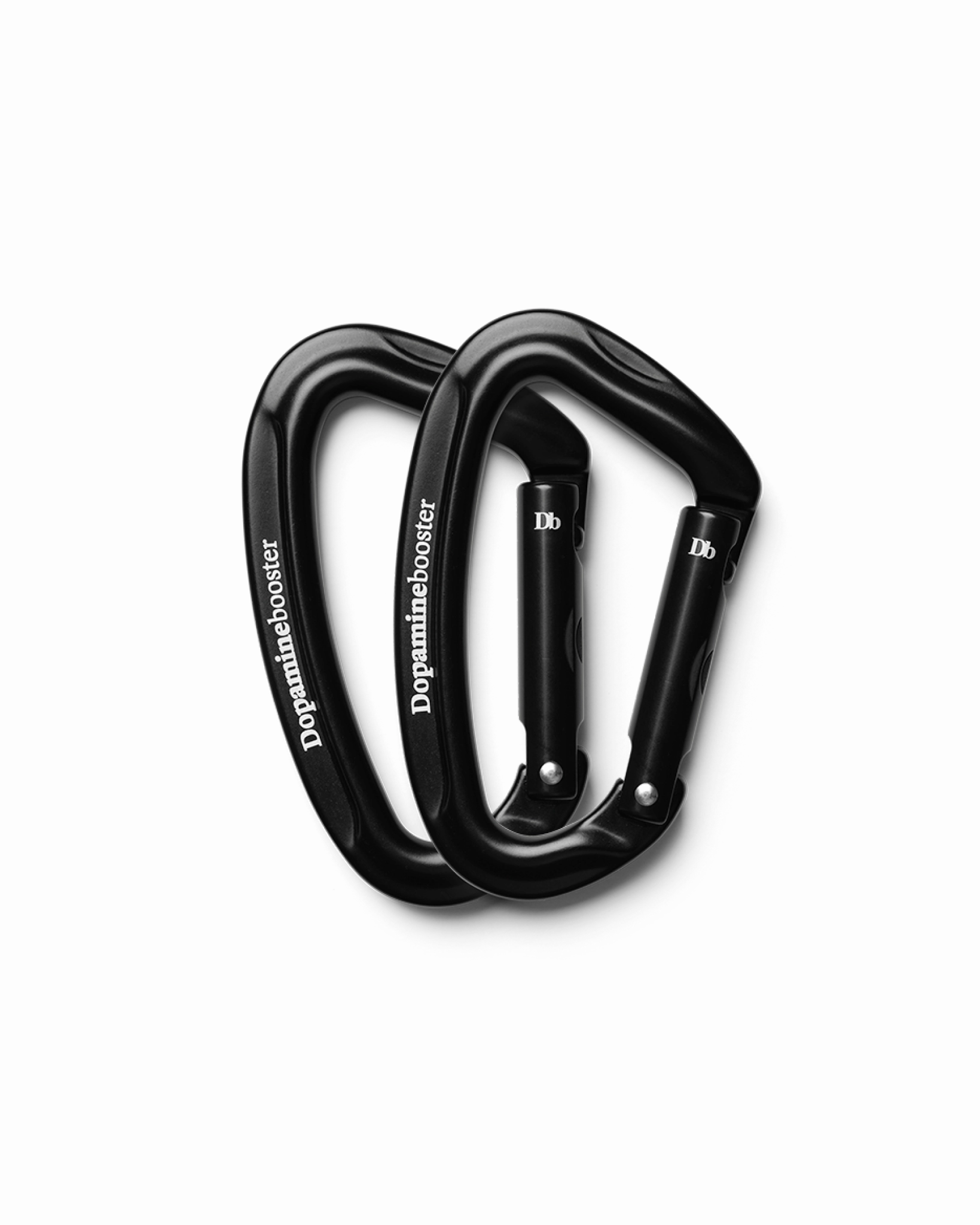 Essential Carabiner DoubleBundle Black Out