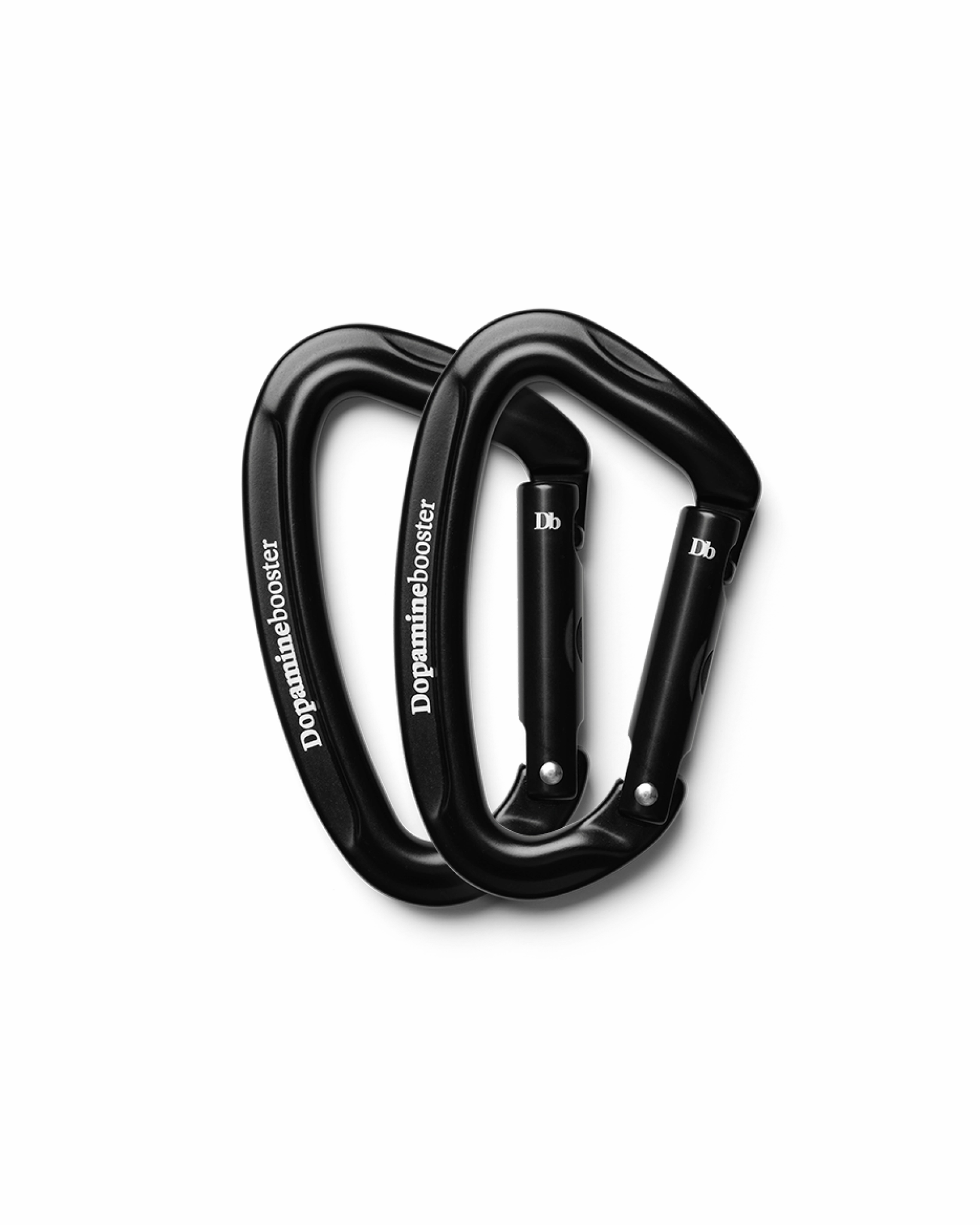 Essential Carabiner DoubleBundle Black Out