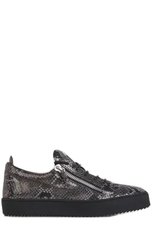 Giuseppe Zanotti Frankie Snake Effect Sneakers