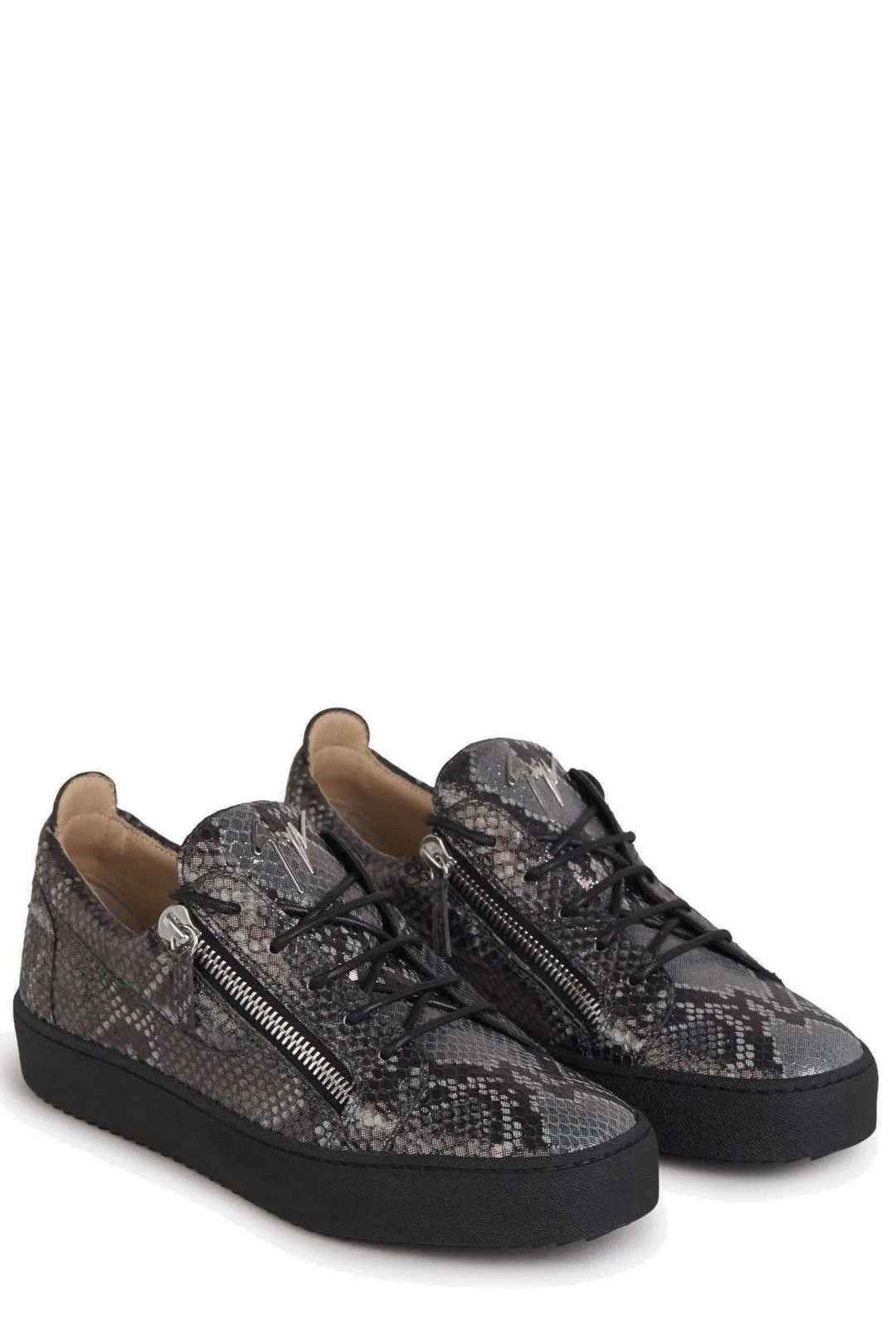 Giuseppe Zanotti Frankie Snake Effect Sneakers