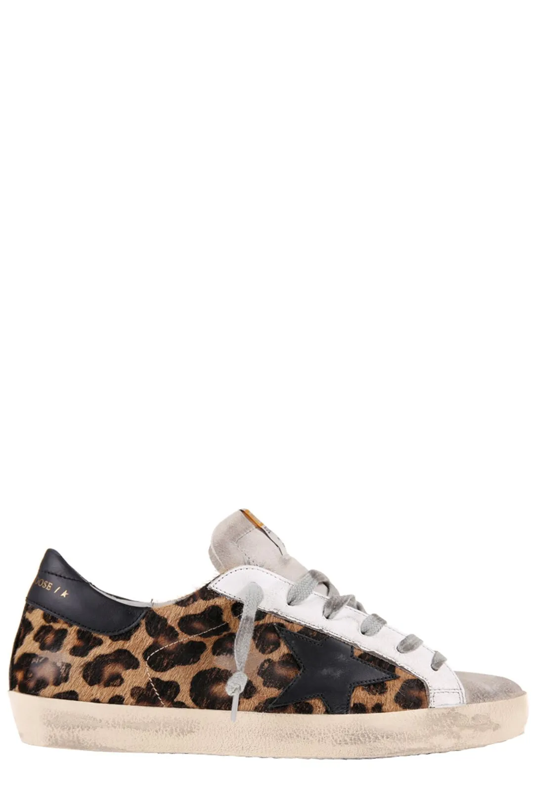 Golden Goose Deluxe Brand Super-Star Animal Print Sneakers