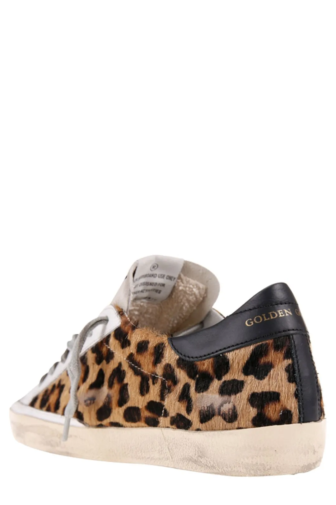 Golden Goose Deluxe Brand Super-Star Animal Print Sneakers