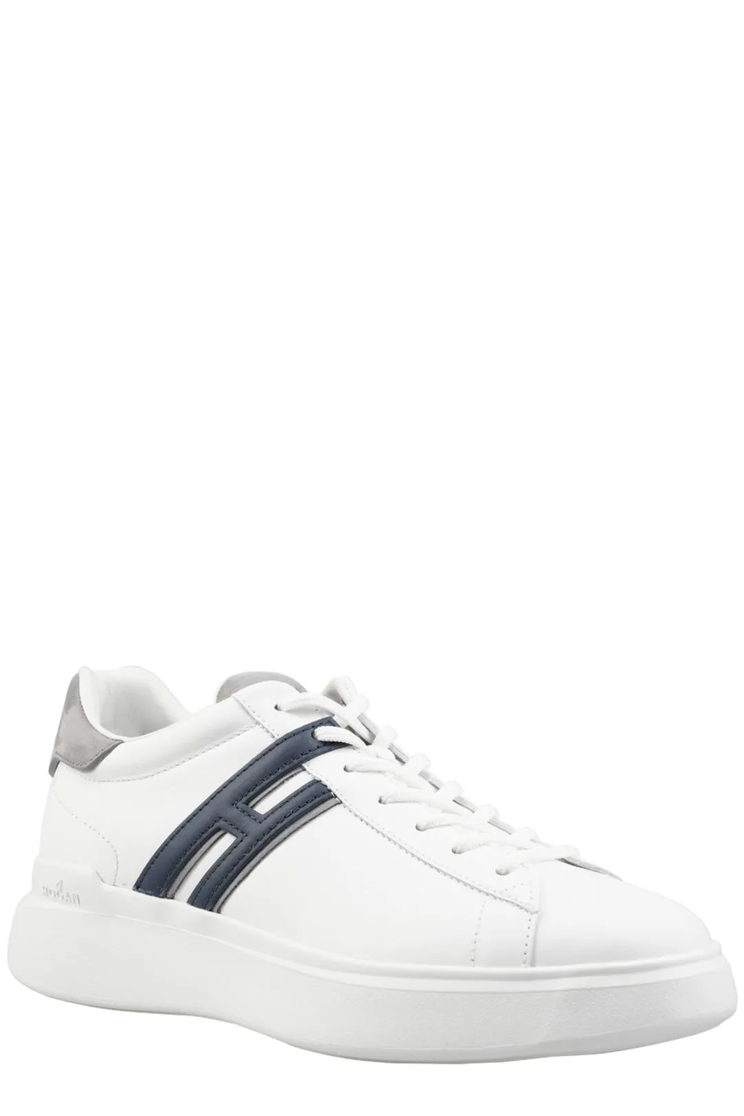 Hogan H580 Round Toe Lace-Up Sneakers