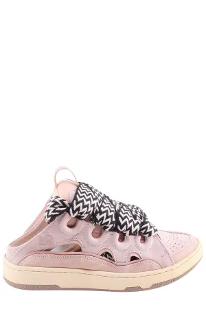 Lanvin Curb Open-Back Sneakers