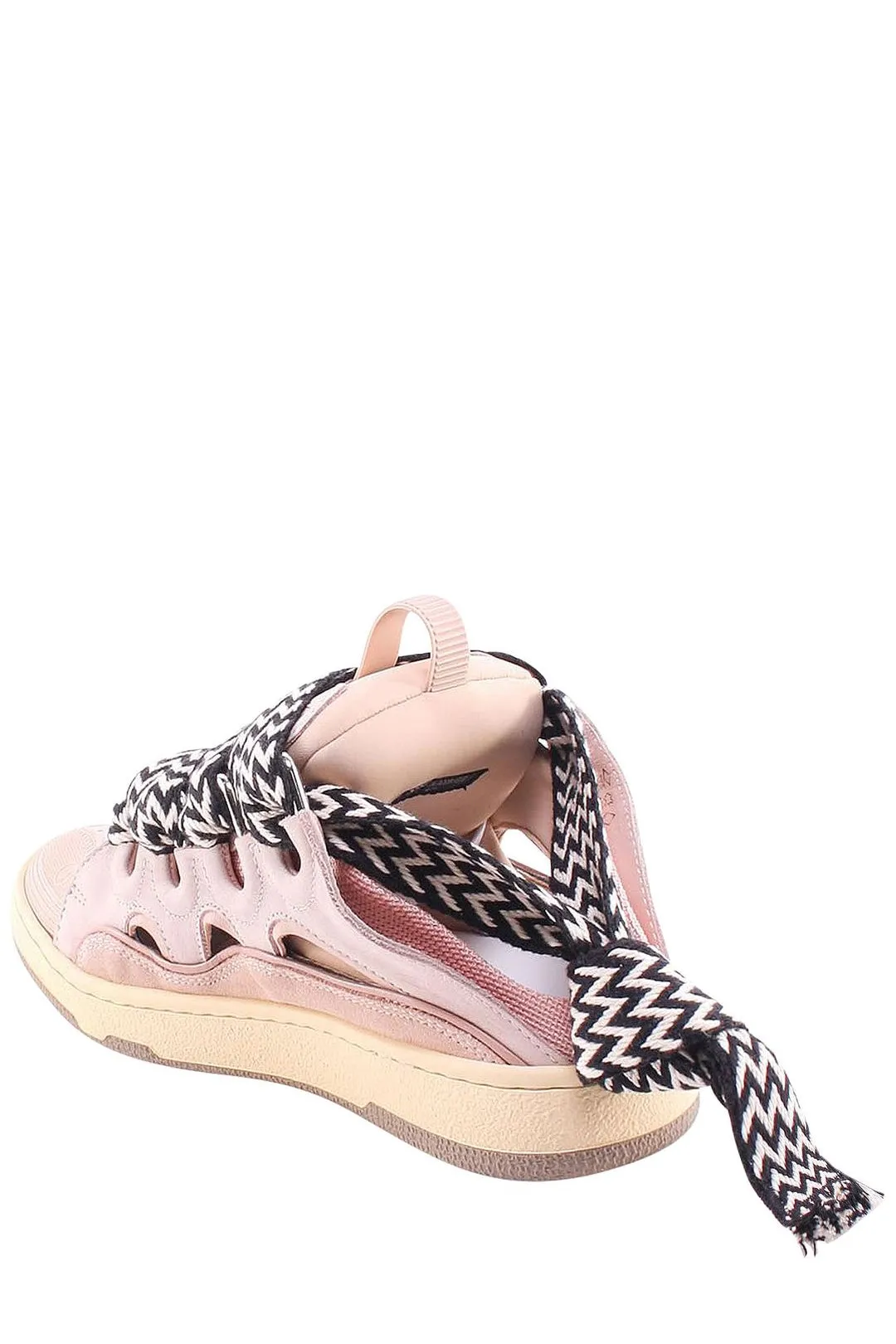 Lanvin Curb Open-Back Sneakers