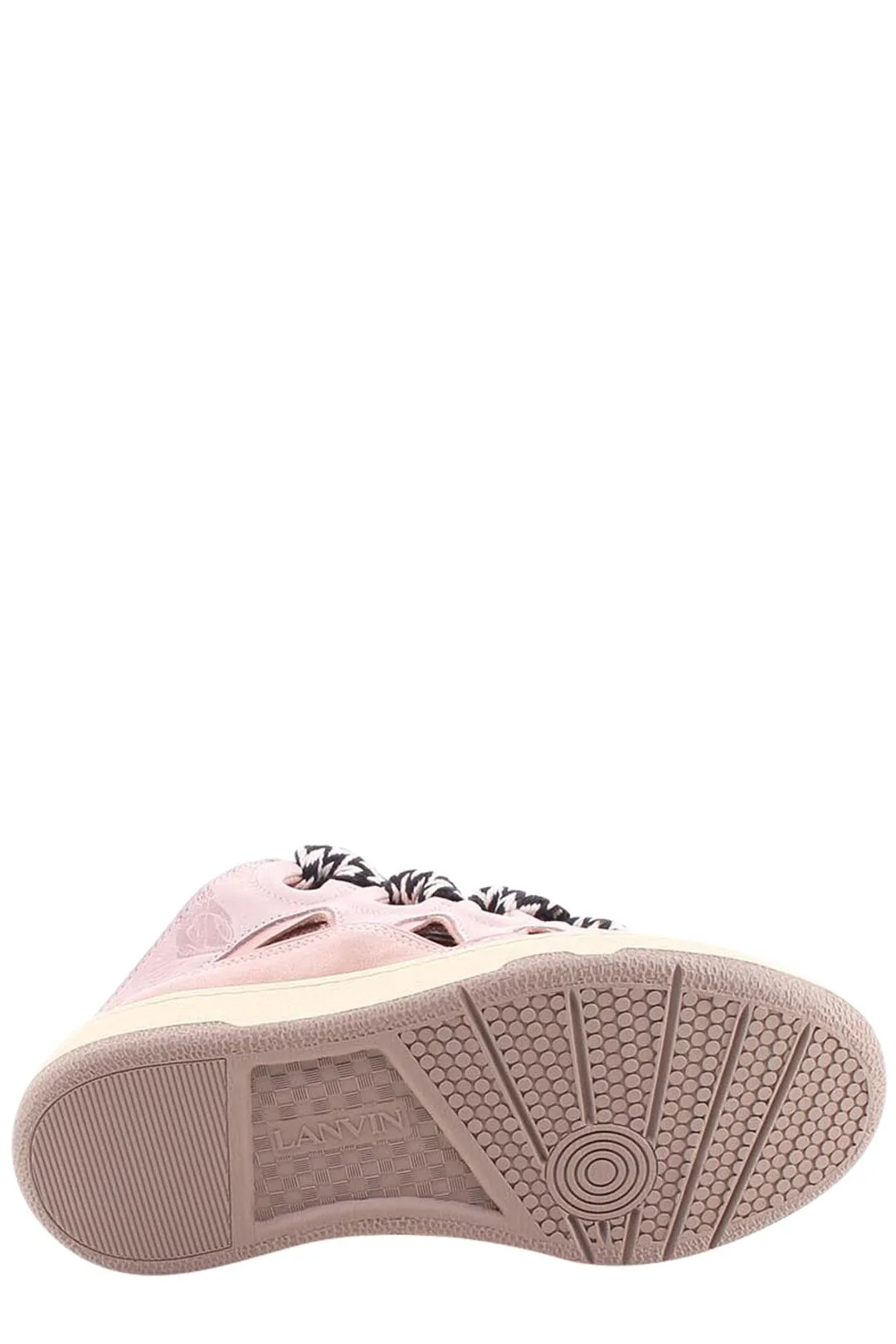 Lanvin Curb Open-Back Sneakers