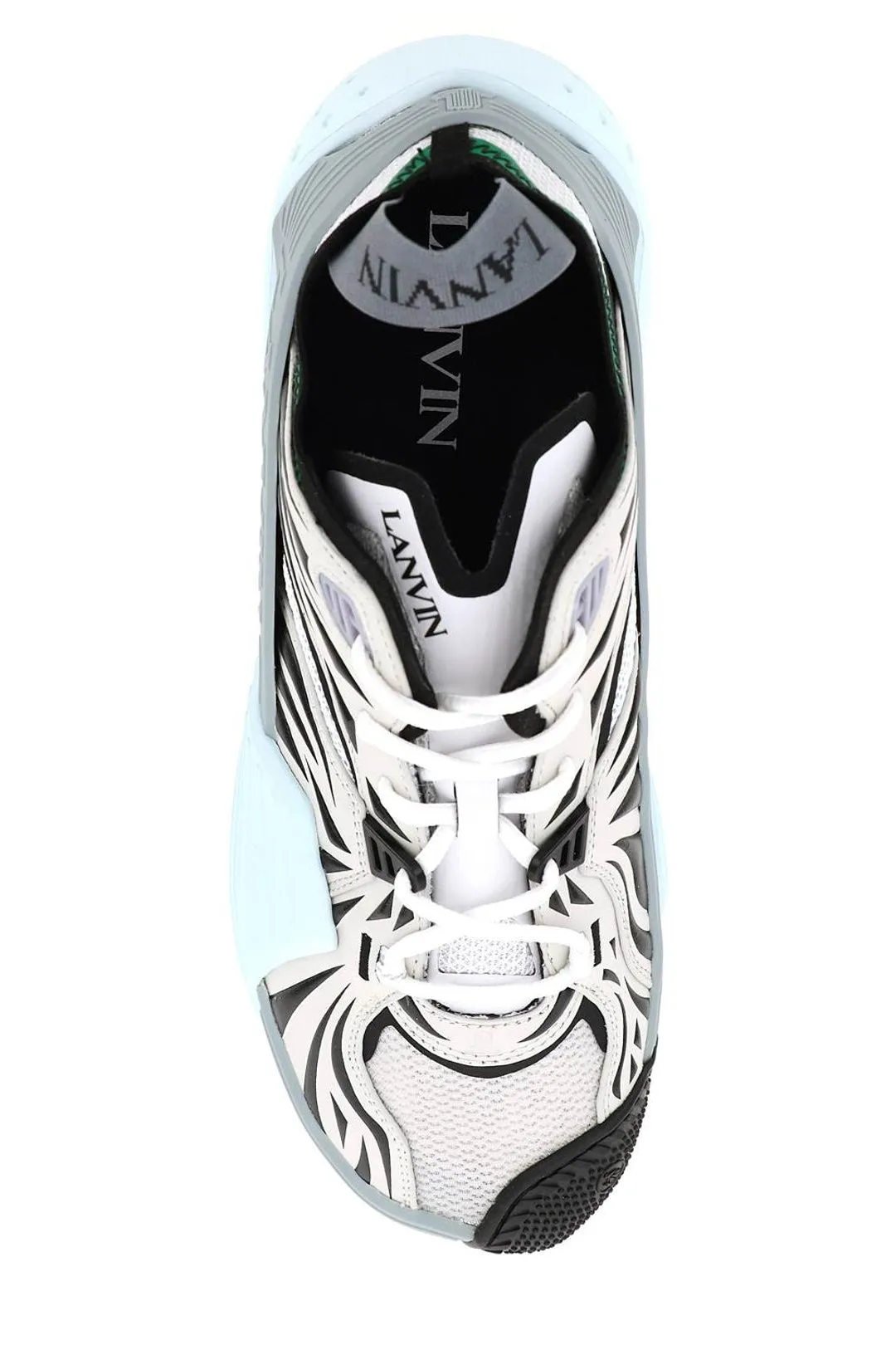 Lanvin Flash-X Lace-Up Sneakers