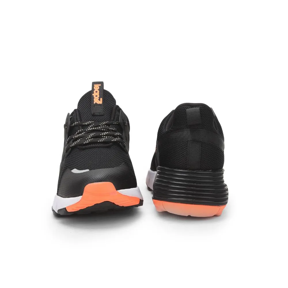 Leap7x Casual Black Lacing Shoes For Men Phillipe By Liberty