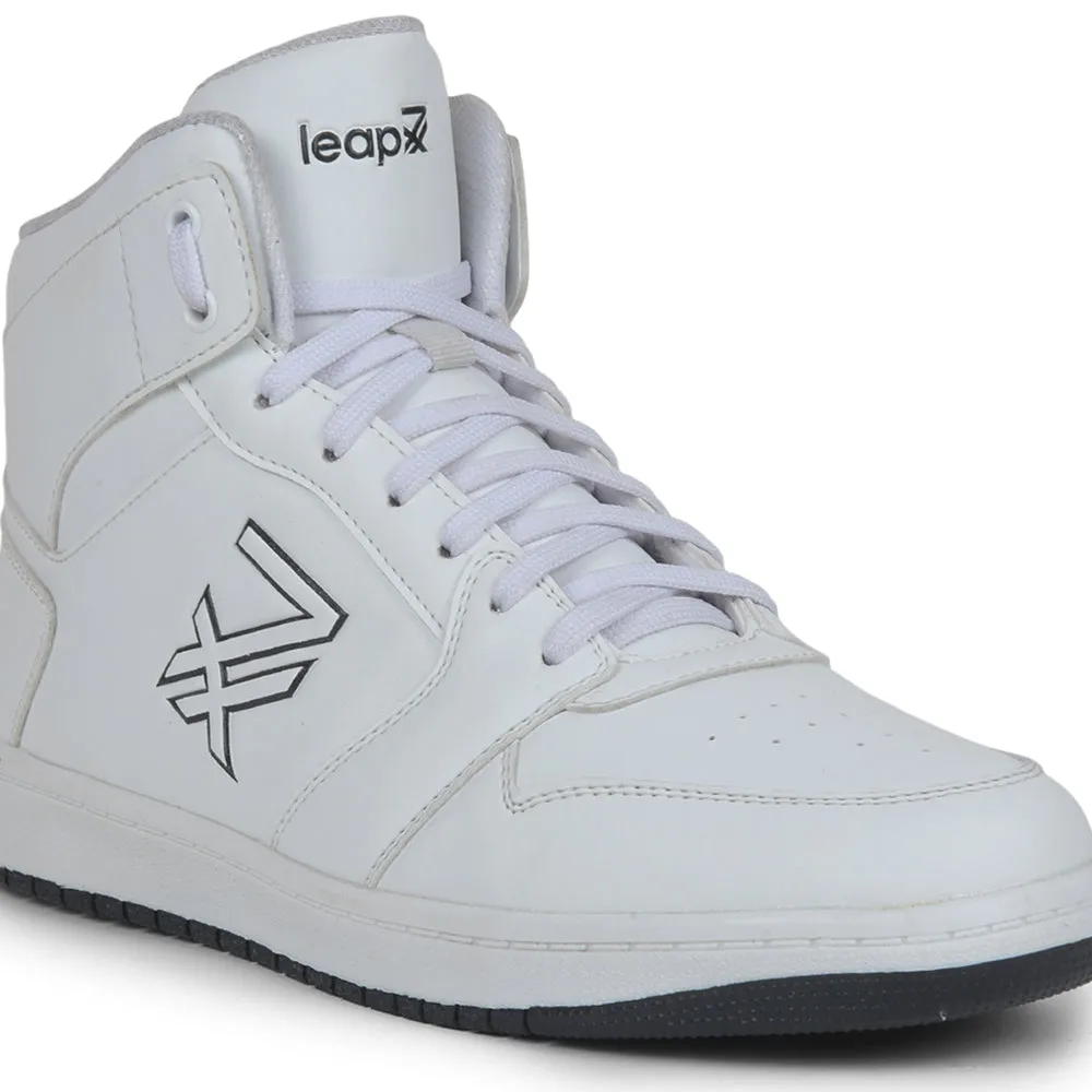 Leap7x Casual White Lacing Sneakers For Men JAXEN-2E By Liberty