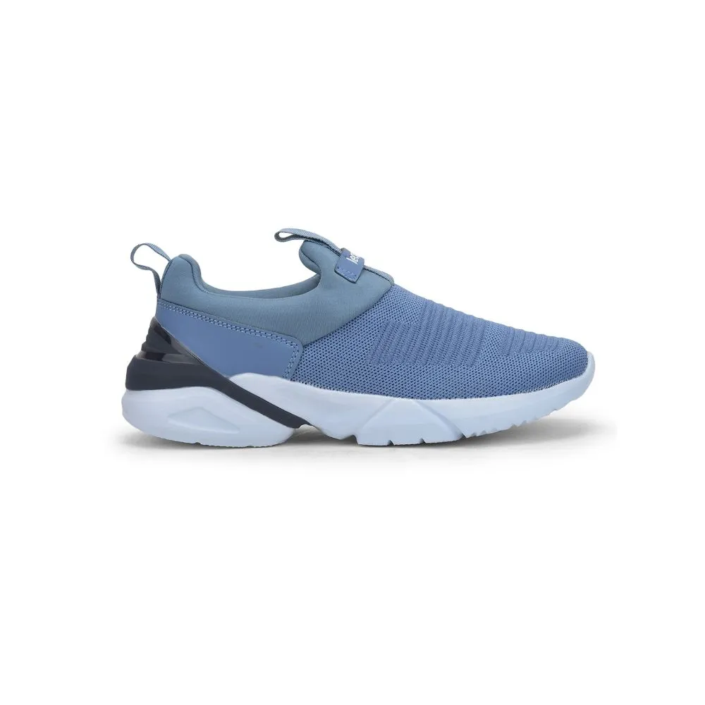Leap7x Non-Lacing Blue Casual Slip-on Shoes For Men BRISK-01 By Liberty