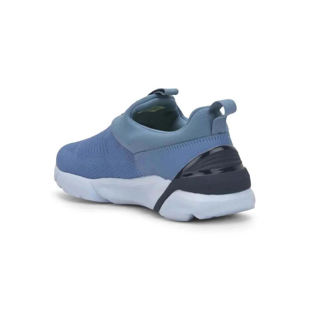 Leap7x Non-Lacing Blue Casual Slip-on Shoes For Men BRISK-01 By Liberty