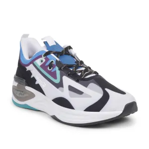 Leap7x White Sports Lacing Running Shoes For Men HANOVER-1 By Liberty
