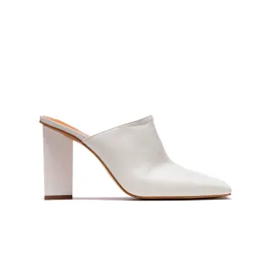 Loutro White Leather