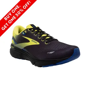 Men's Ghost 15 – Black/Nightlife/Blue (D Width)