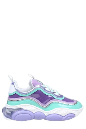 Moschino Color Block Lace-Up Sneakers