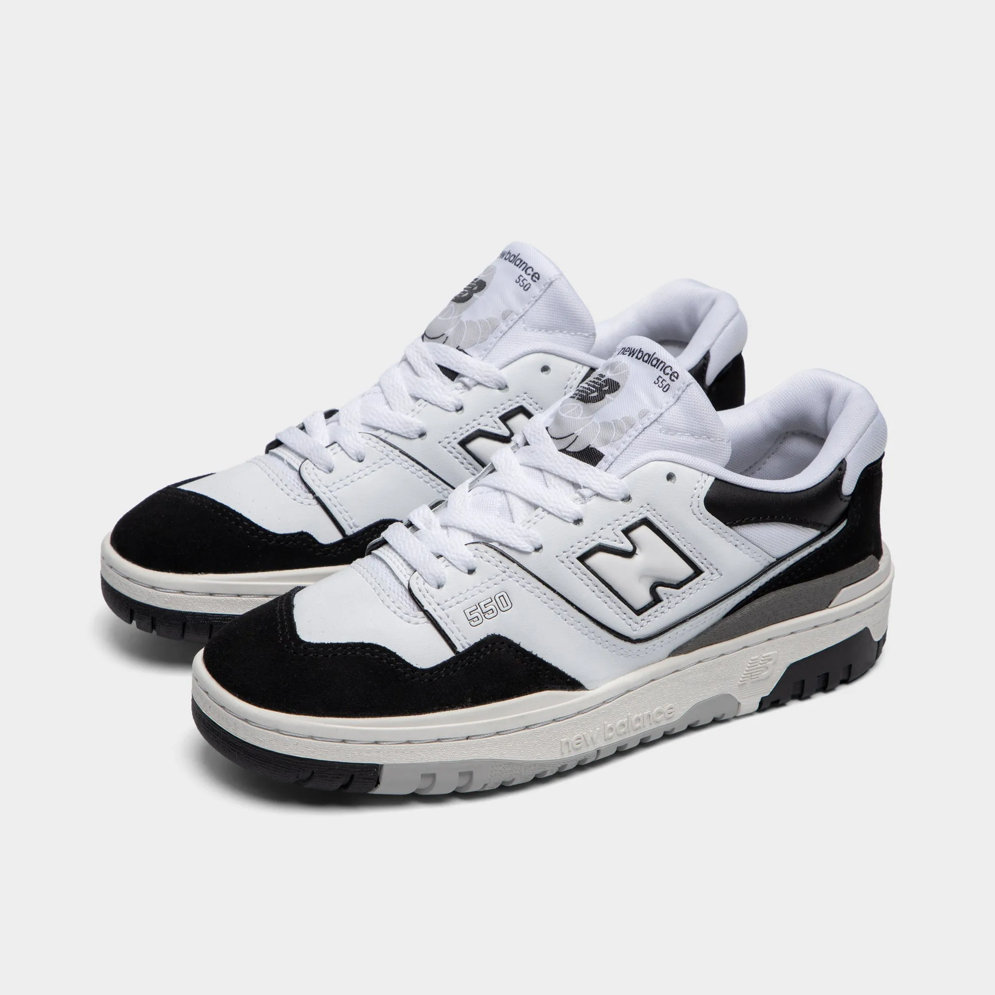 New Balance Junior Boys' GSB550CA White / Black