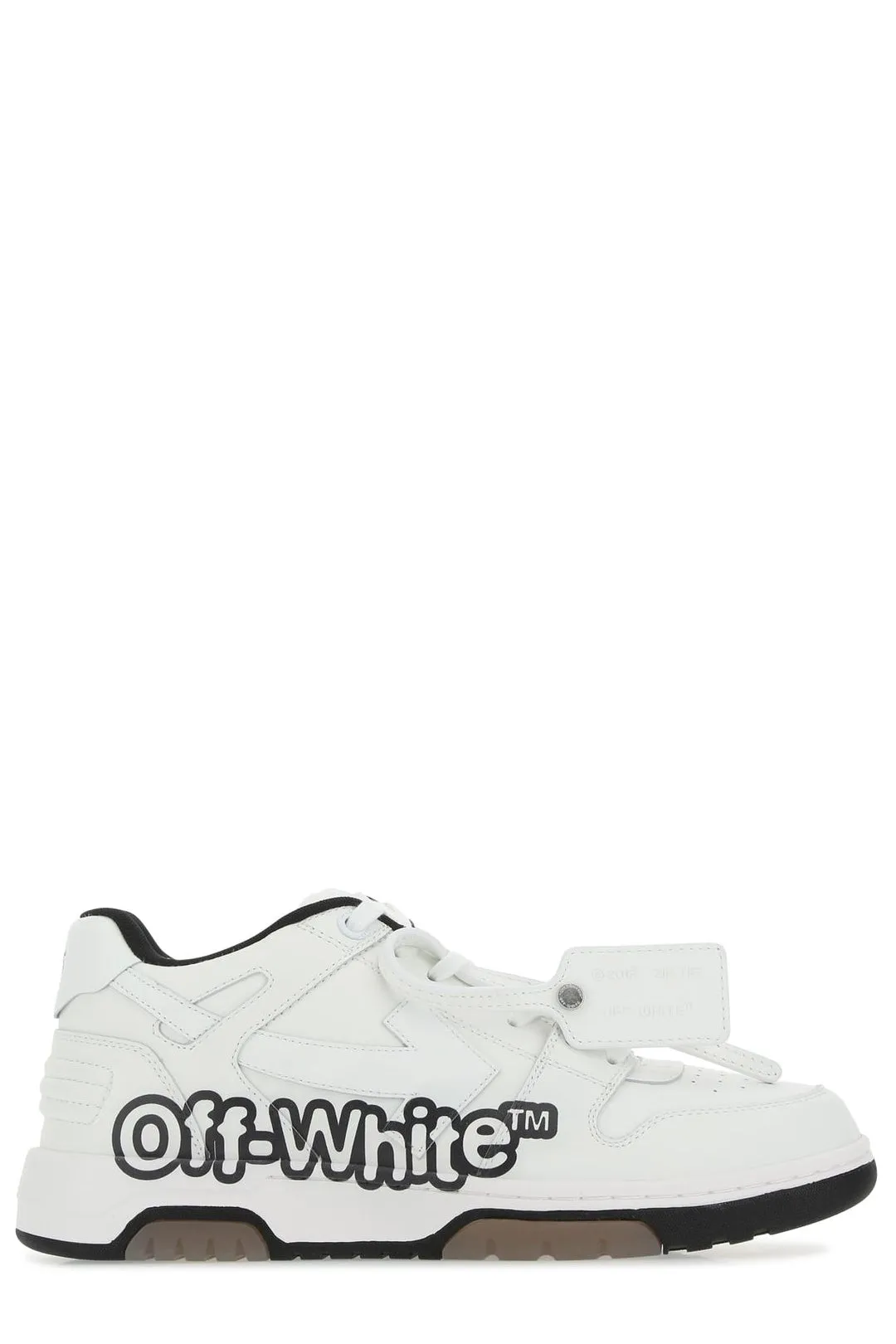 Off-White Out Of Office Logo Printed Lace-Up Sneakers