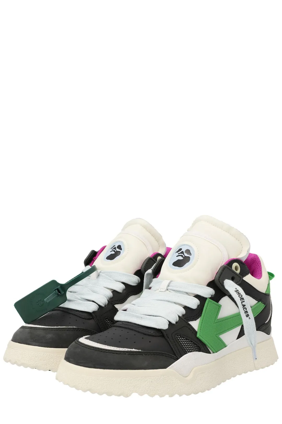 Off-White Sponge Lace-Up Sneakers