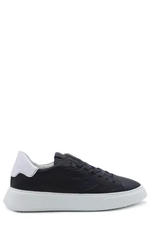 Philippe Model Paris Temple Veau Lace-Up Sneakers