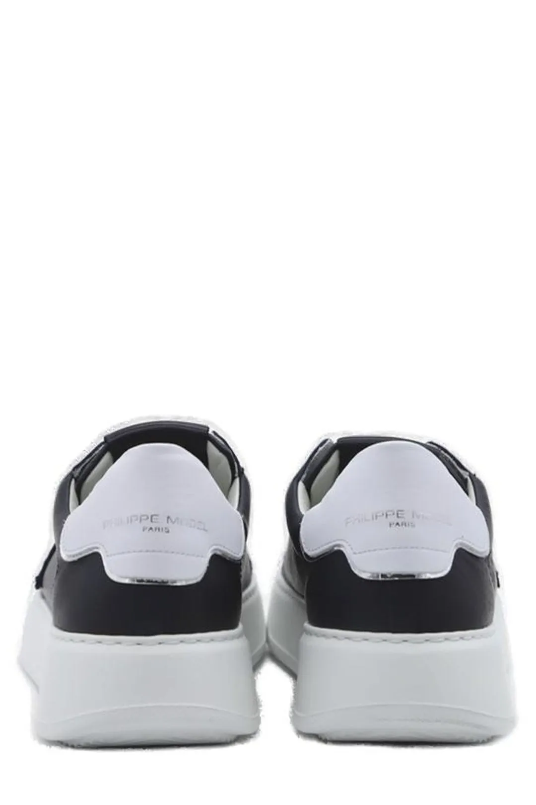 Philippe Model Paris Temple Veau Lace-Up Sneakers