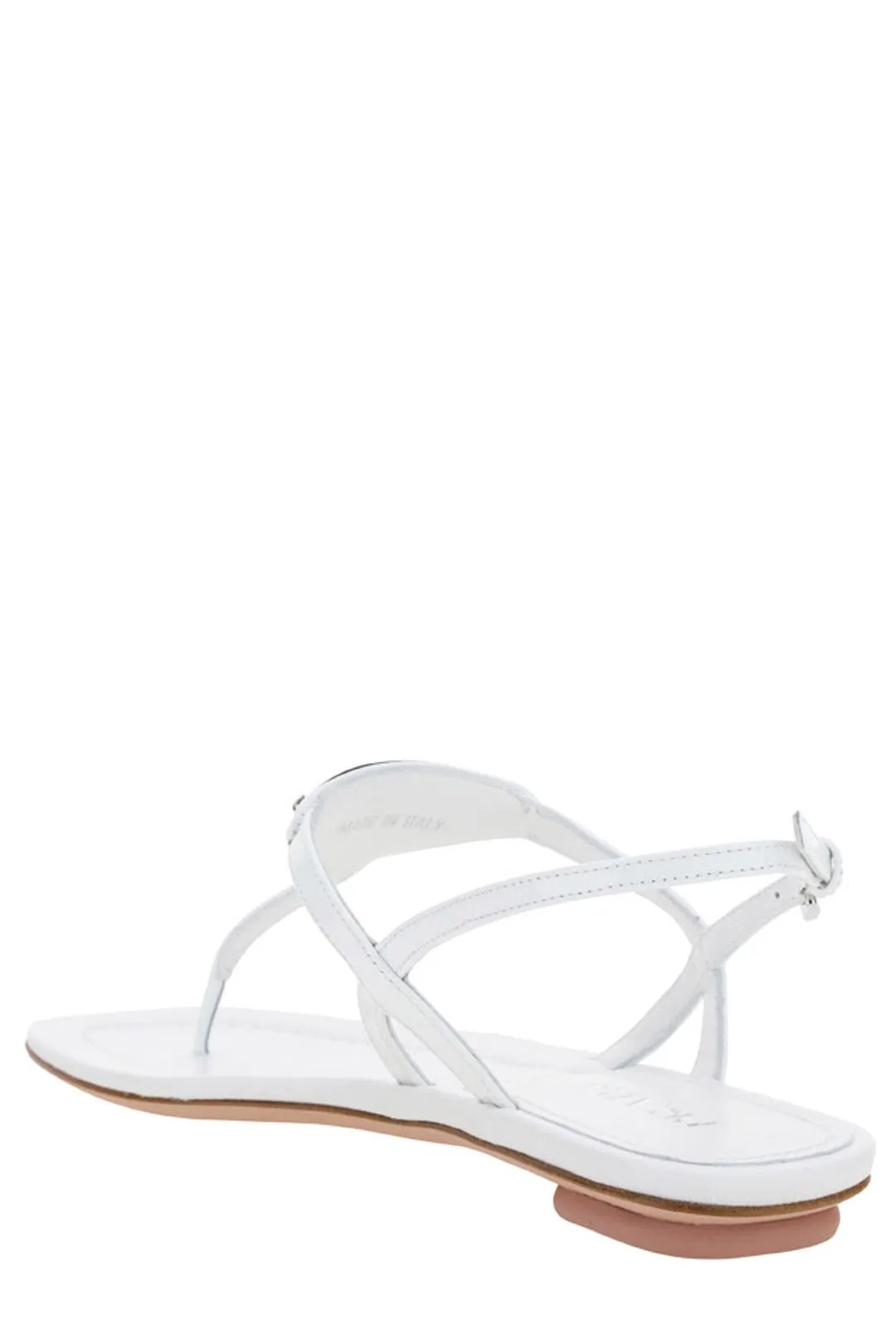 Prada Ankle Tie T-Bar Sandals