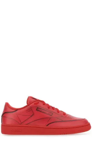 Reebok X Maison Margiela Project 0 Club C Lace-Up Sneakers