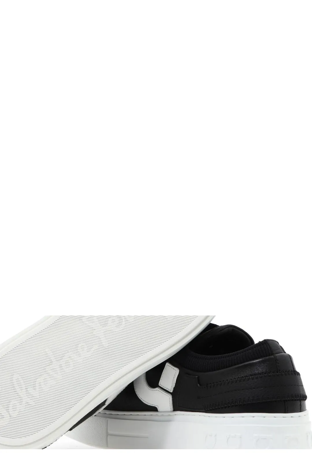 Salvatore Ferragamo Gancini Patch Sneakers
