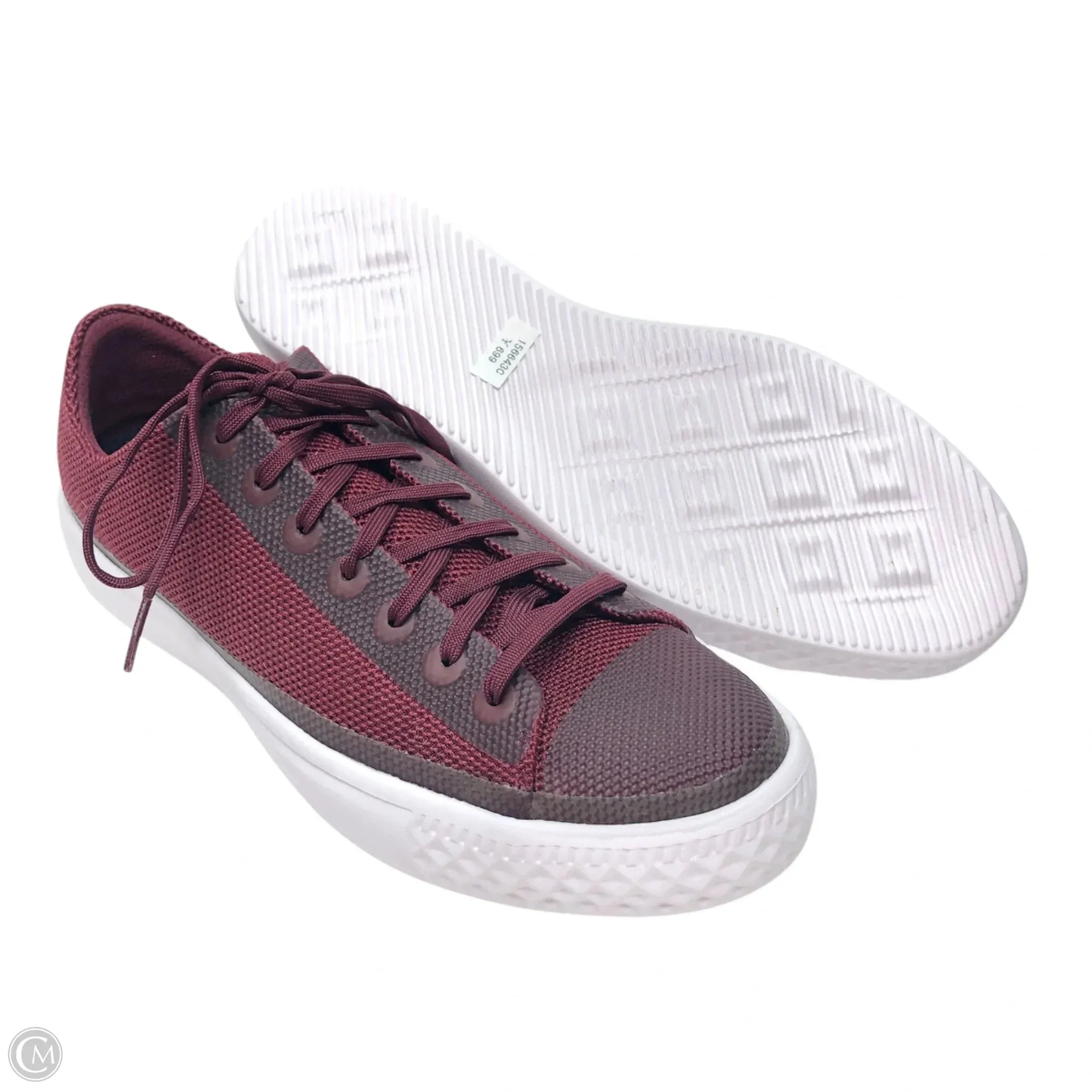 Shoes Sneakers By Converse In Maroon, Size: 11