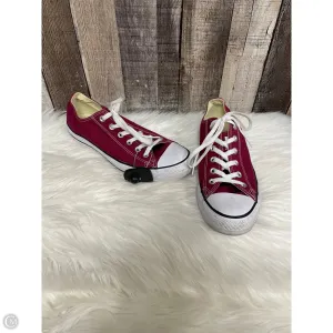 Shoes Sneakers By Converse In Red, Size: 10