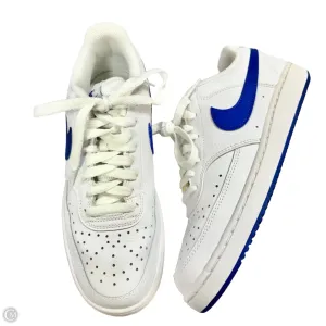 Shoes Sneakers By Nike In Blue & White, Size: 8