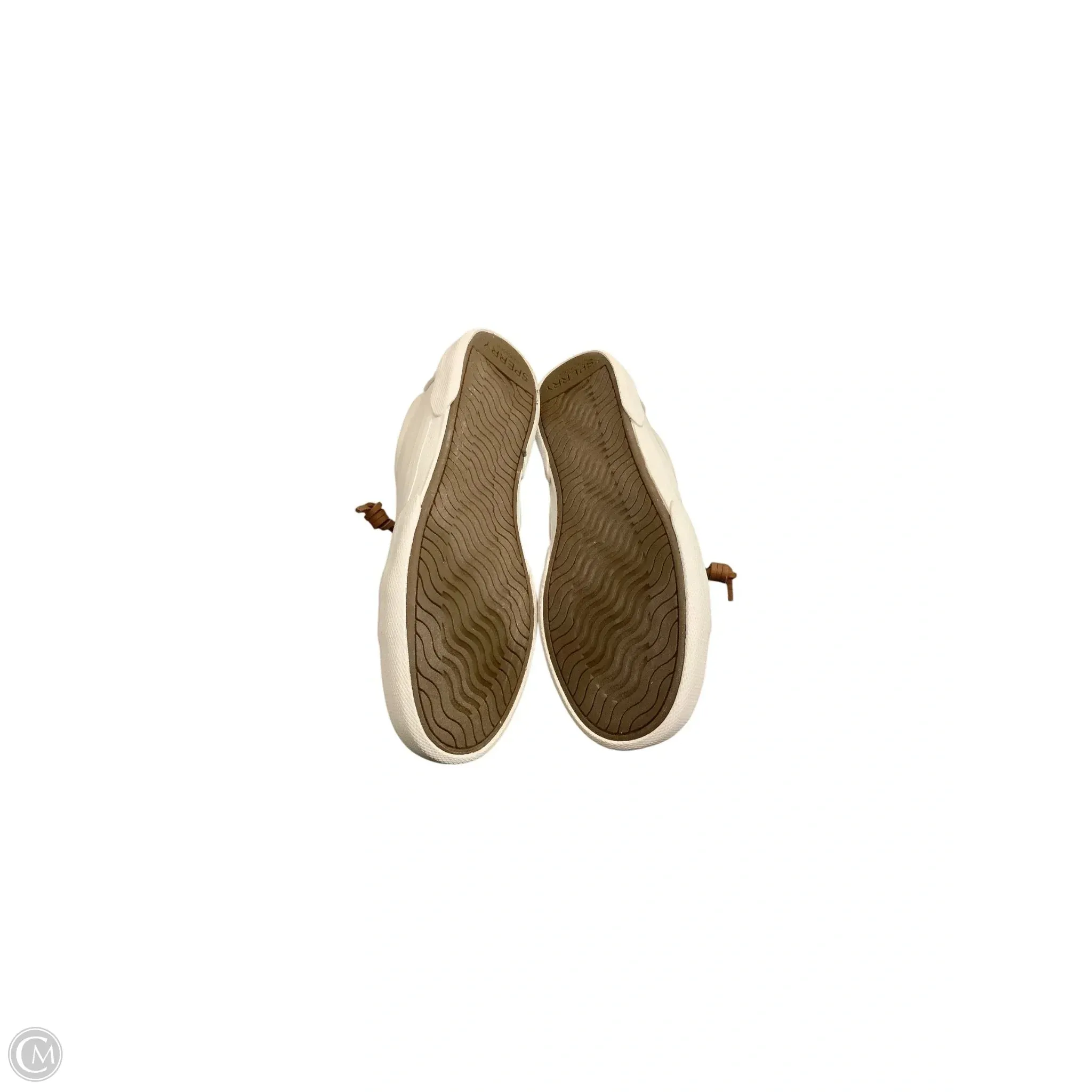 Shoes Sneakers By Sperry In Cream, Size: 10