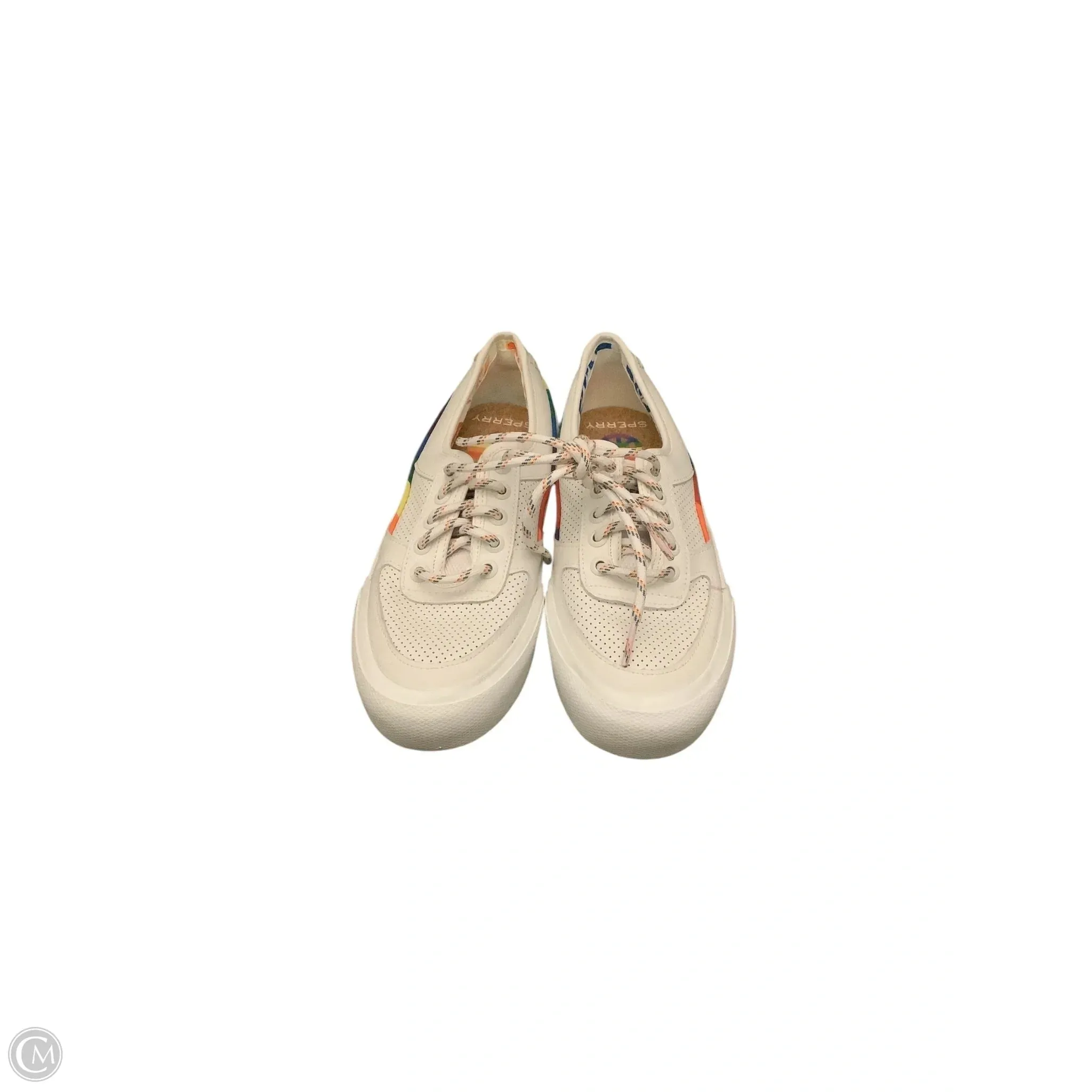Shoes Sneakers By Sperry In Rainbow Print, Size: 7