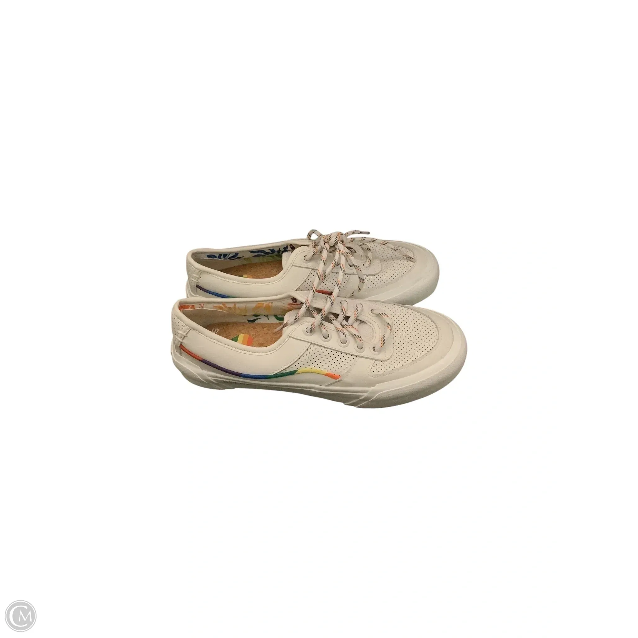 Shoes Sneakers By Sperry In Rainbow Print, Size: 7