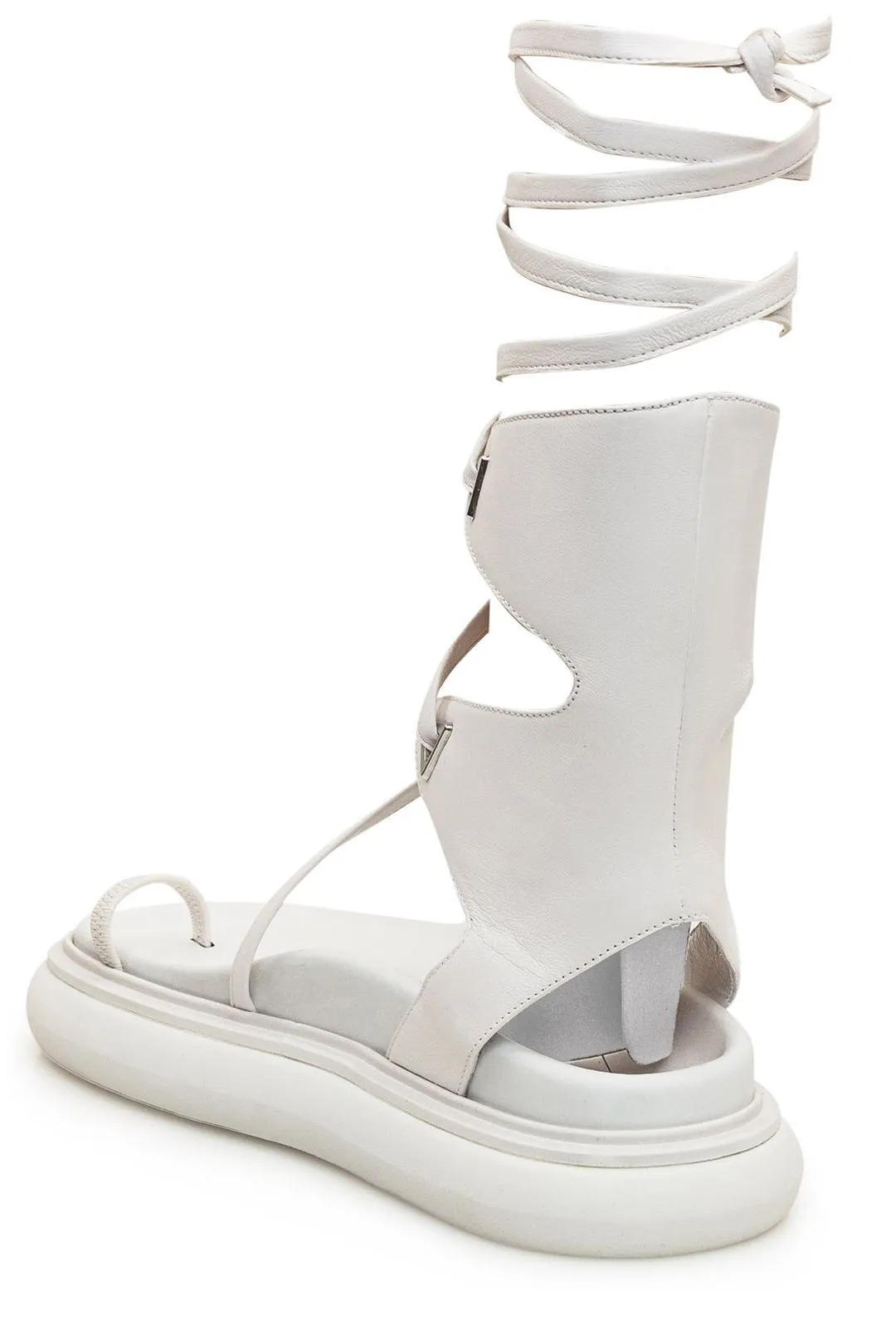 The Attico Selene Lace-Up Sandals