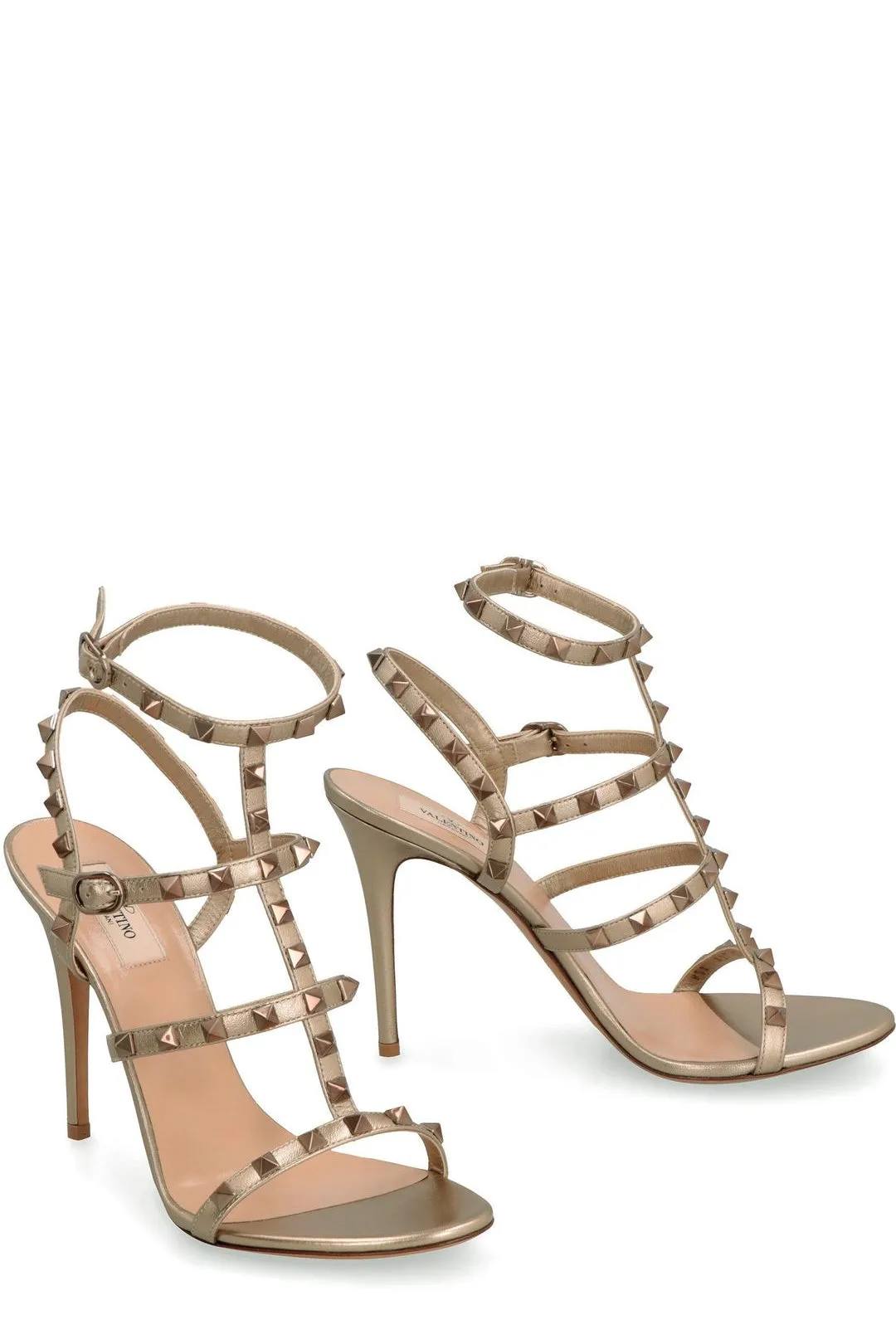 Valentino Garavani Rockstud Ankle Strap Sandals