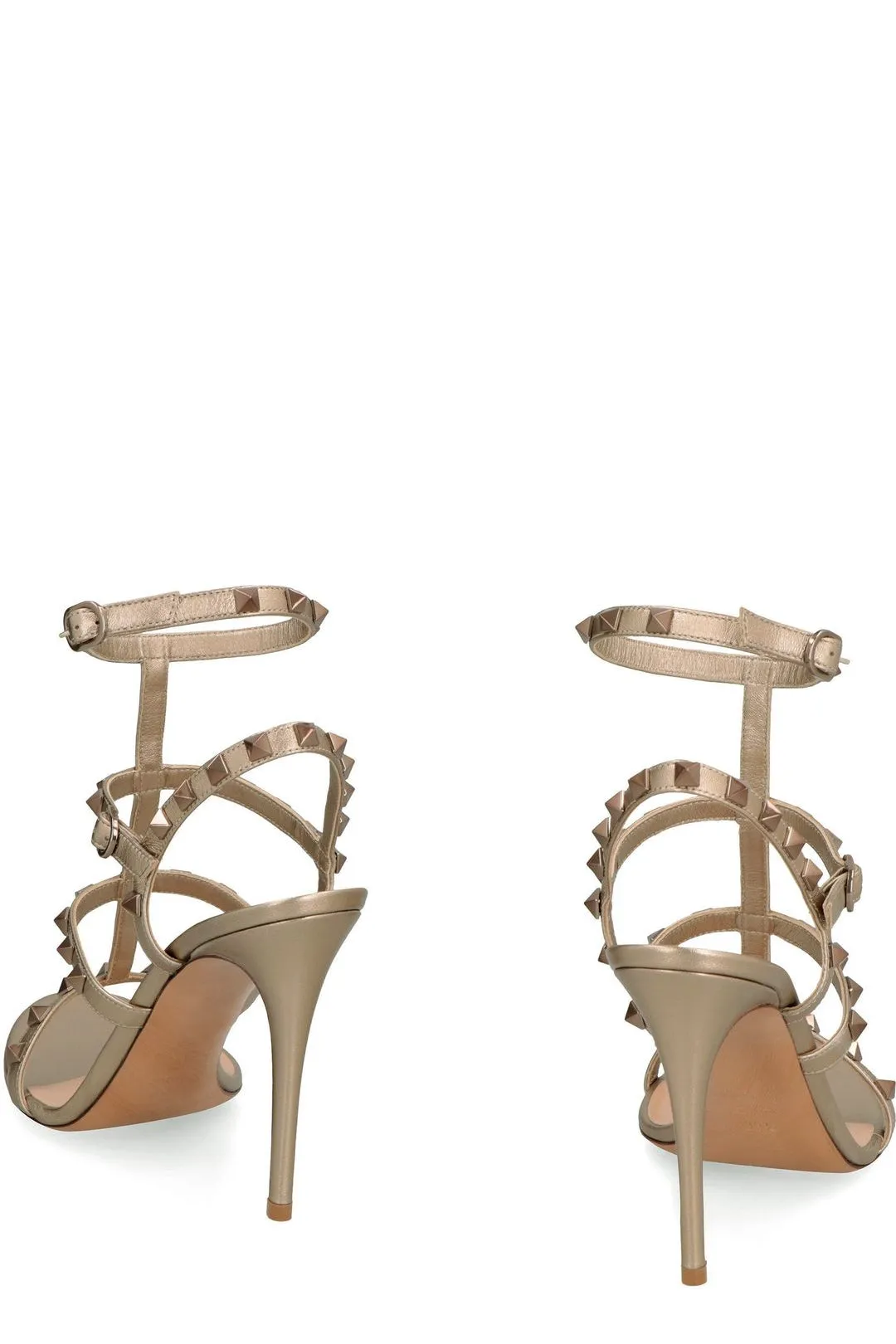 Valentino Garavani Rockstud Ankle Strap Sandals